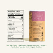 Plant Collagen Mix Nutrition Table